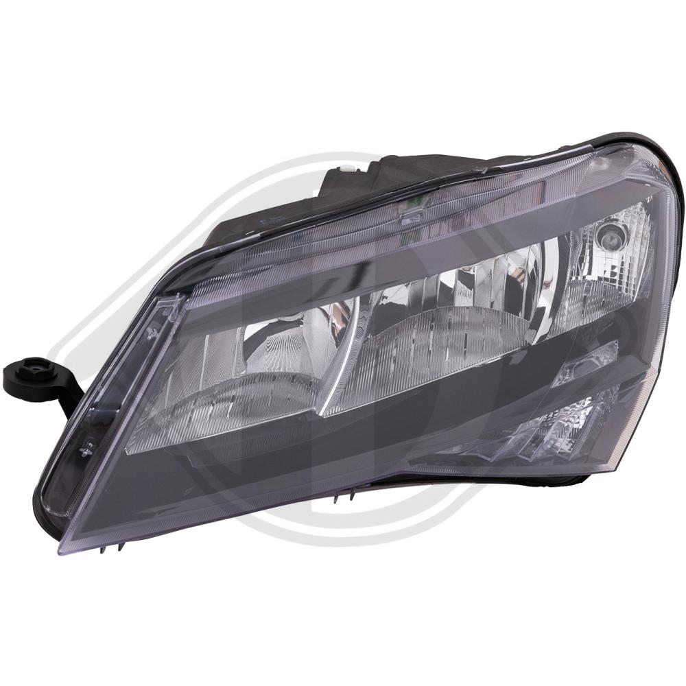 DIEDERICHS Forlygte 7842981 H7/H7 venstre for SKODA