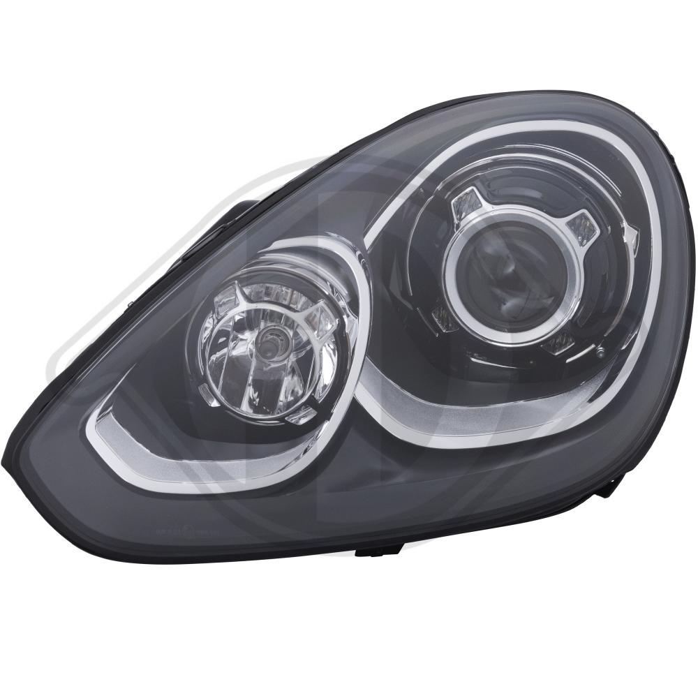 DIEDERICHS Forlygte 2040581 LED venstre for PORSCHE