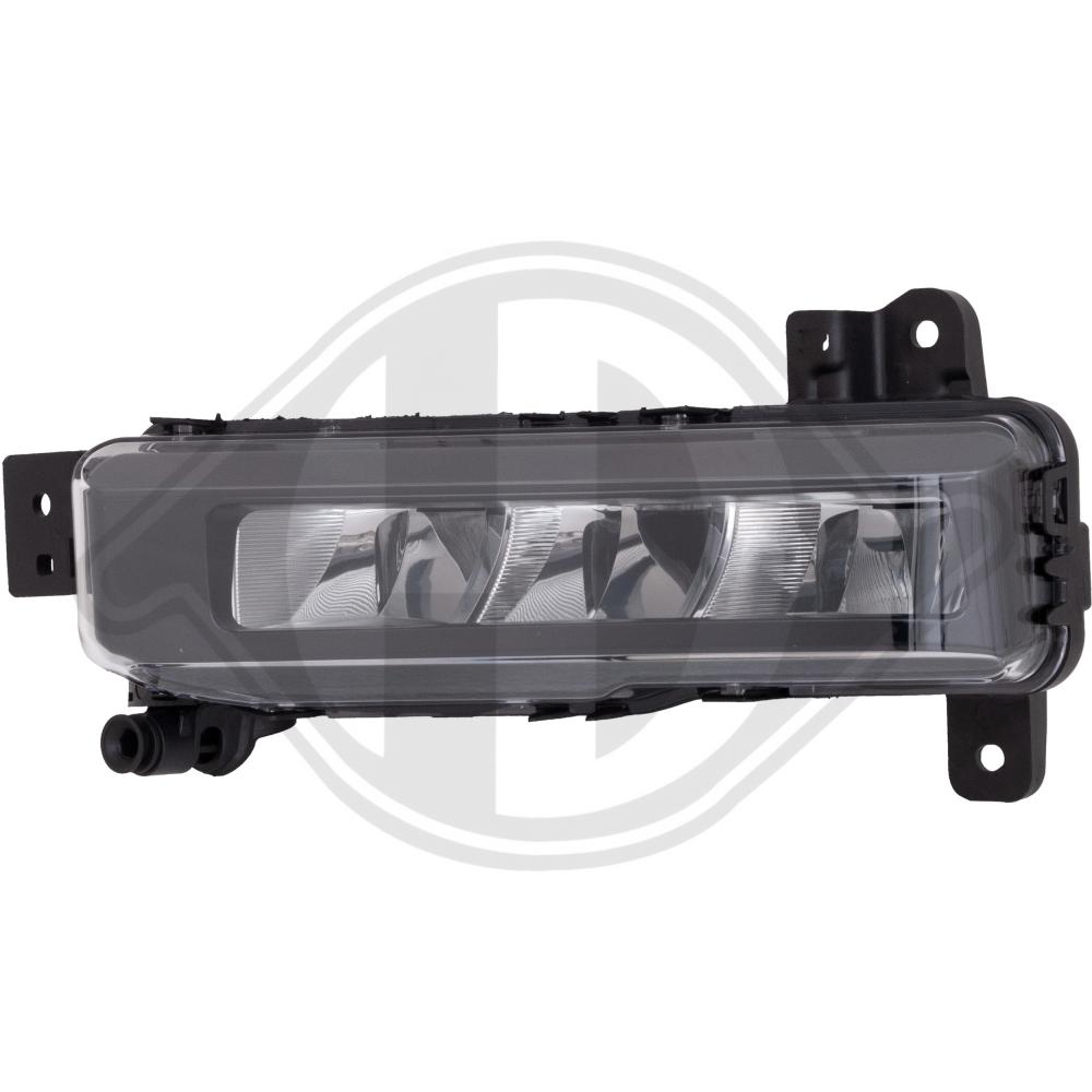 DIEDERICHS Tågelygte 1219289 LED venstre for BMW