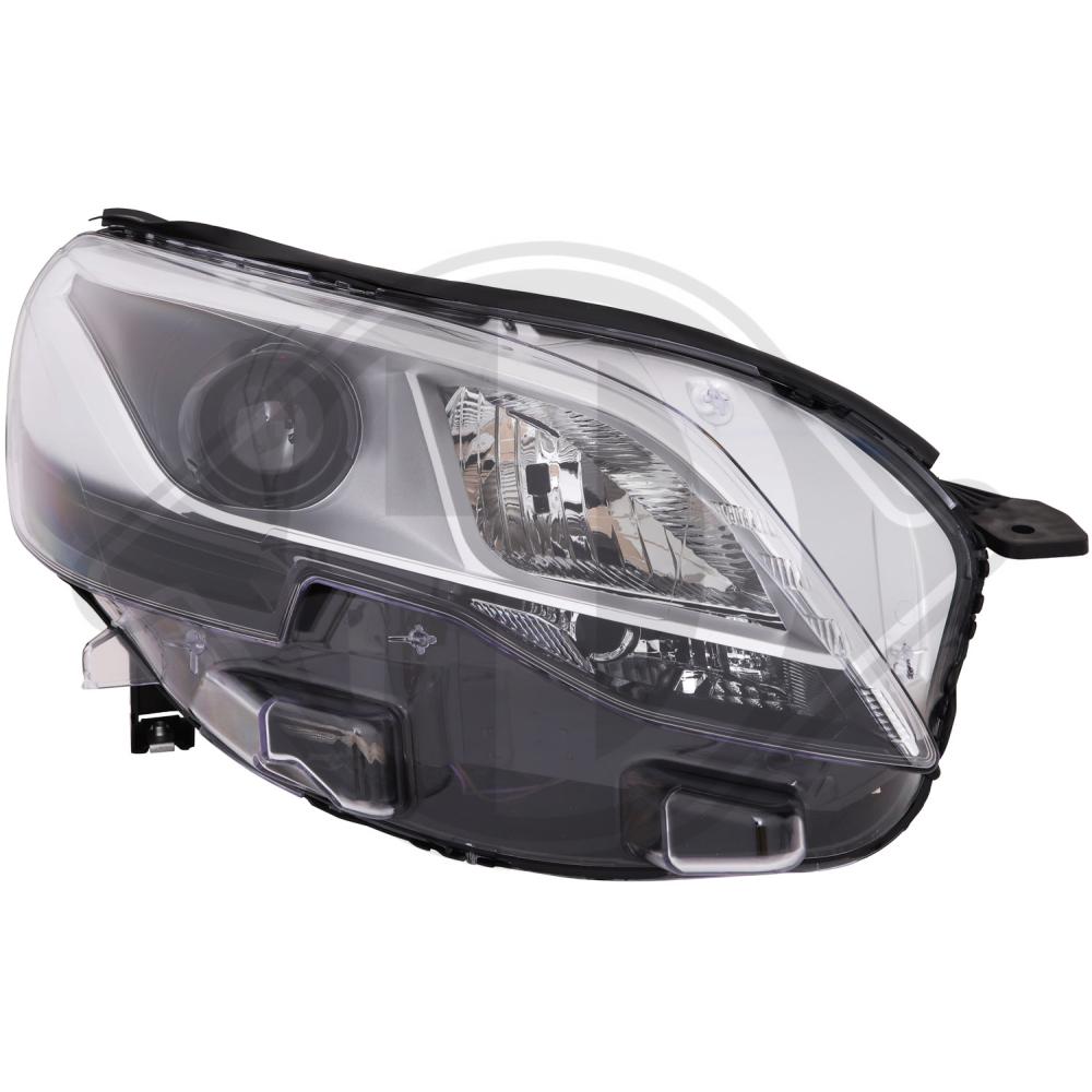 DIEDERICHS Forlygte 4098084 højre for PEUGEOT