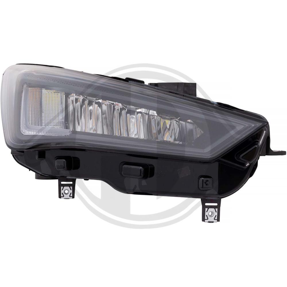 DIEDERICHS Forlygte 7434984 LED højre for SEAT