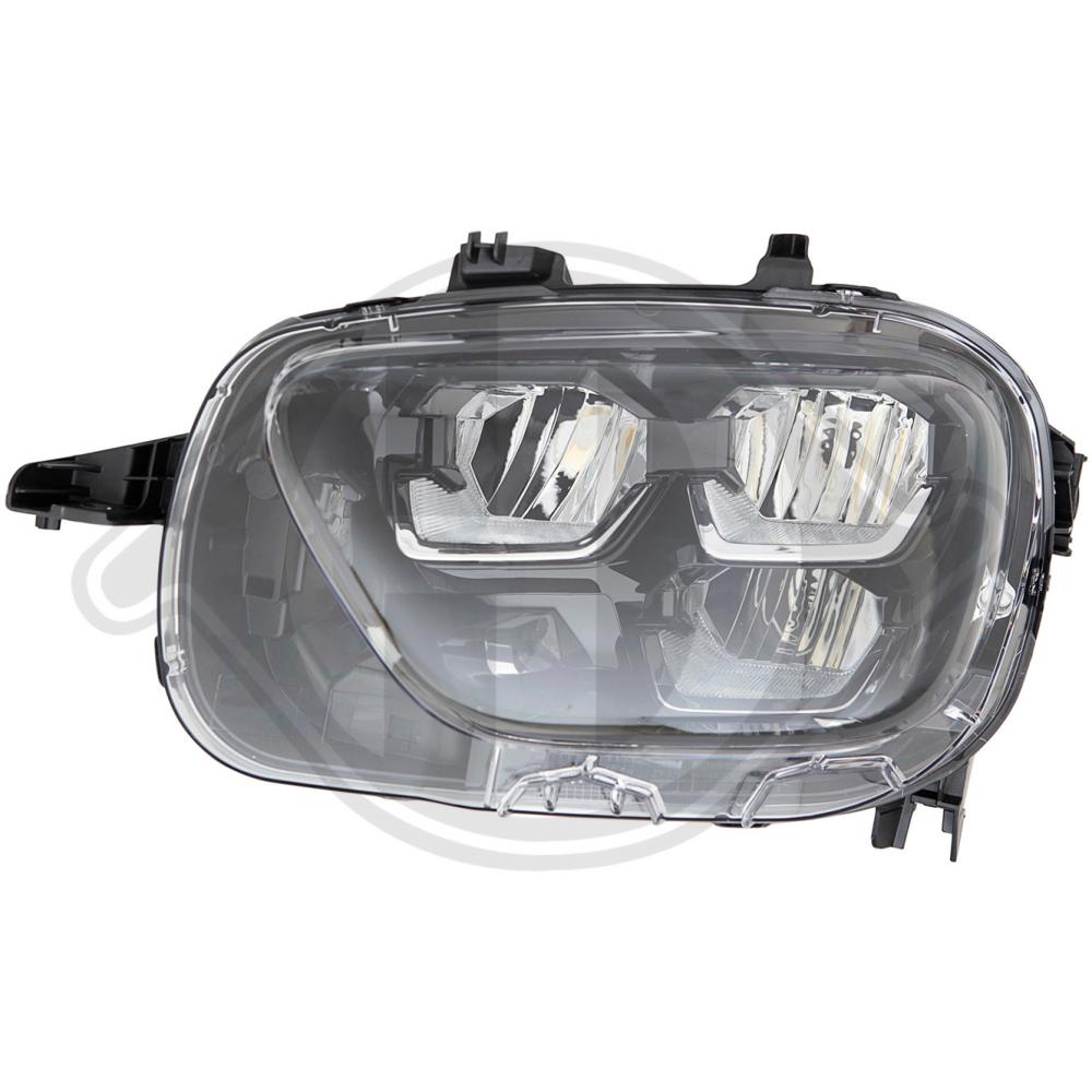 DIEDERICHS Forlygte 4007183 LED venstre for CITROËN