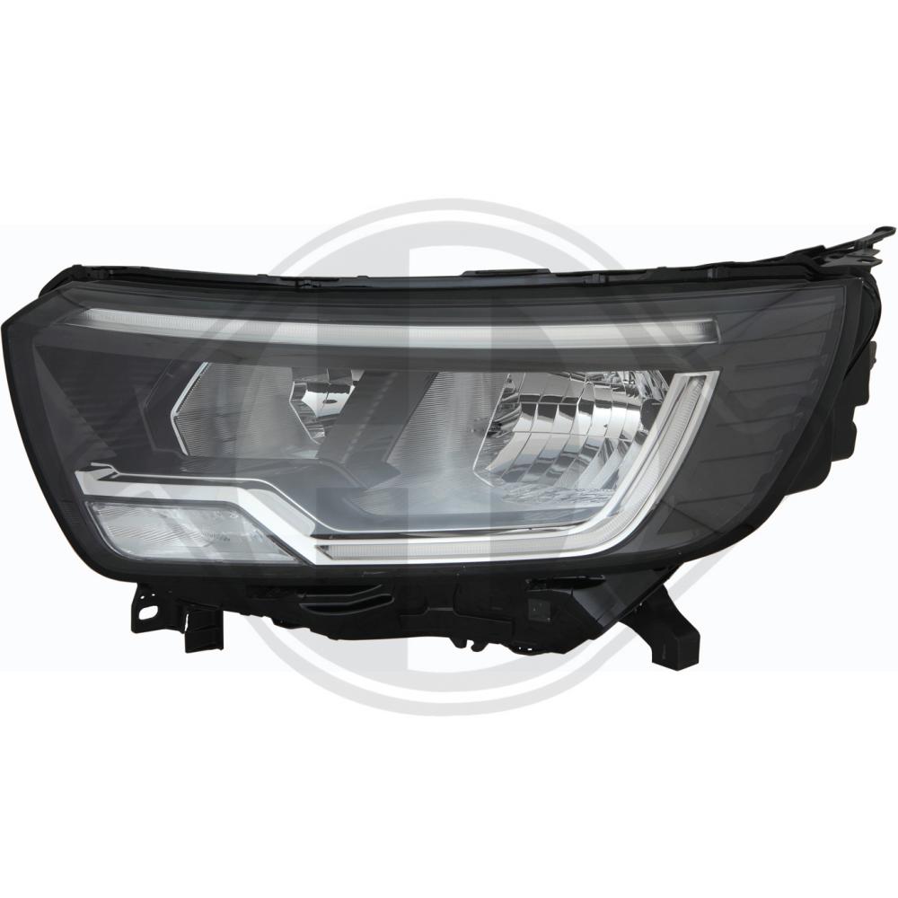 DIEDERICHS Forlygte 4417681 H7 venstre for RENAULT