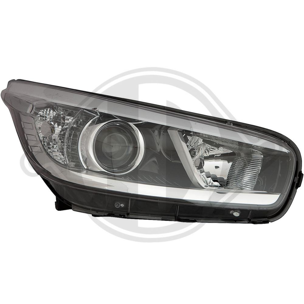 DIEDERICHS Forlygte 6554980 H7/H7 højre for KIA