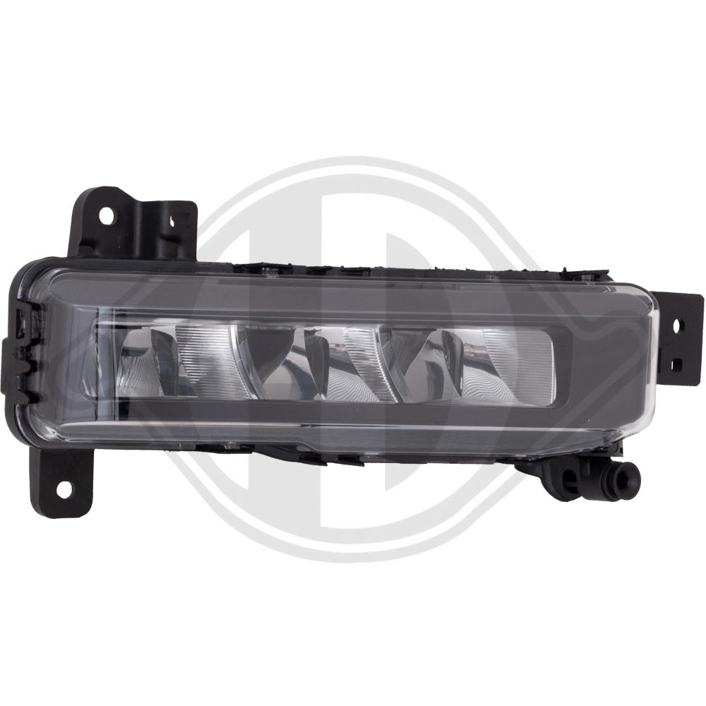 DIEDERICHS Tågelygte 1219288 LED højre for BMW