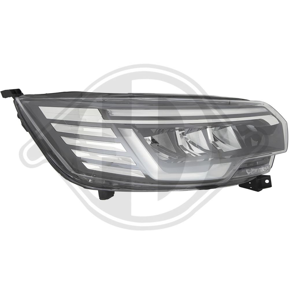 DIEDERICHS Forlygte 4497381 LED venstre for RENAULT