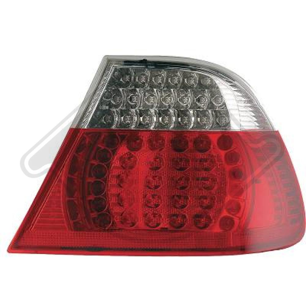 DIEDERICHS Baglygte 1215191 LED venstre for BMW