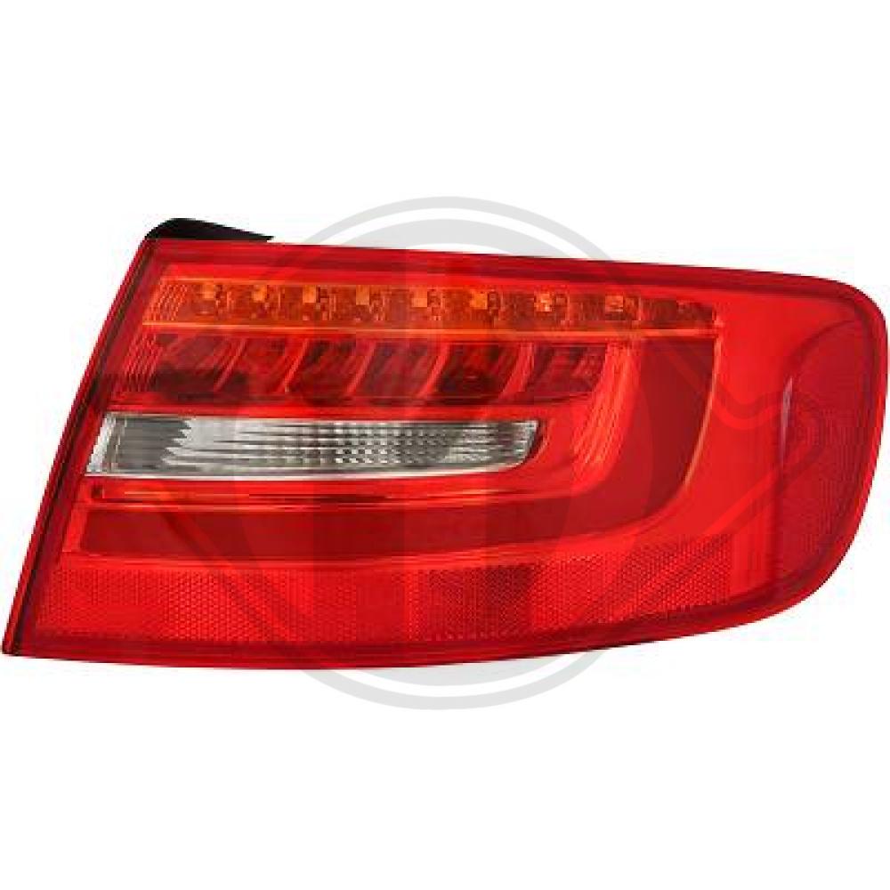 DIEDERICHS Baglygte 1019690 LED højre for AUDI