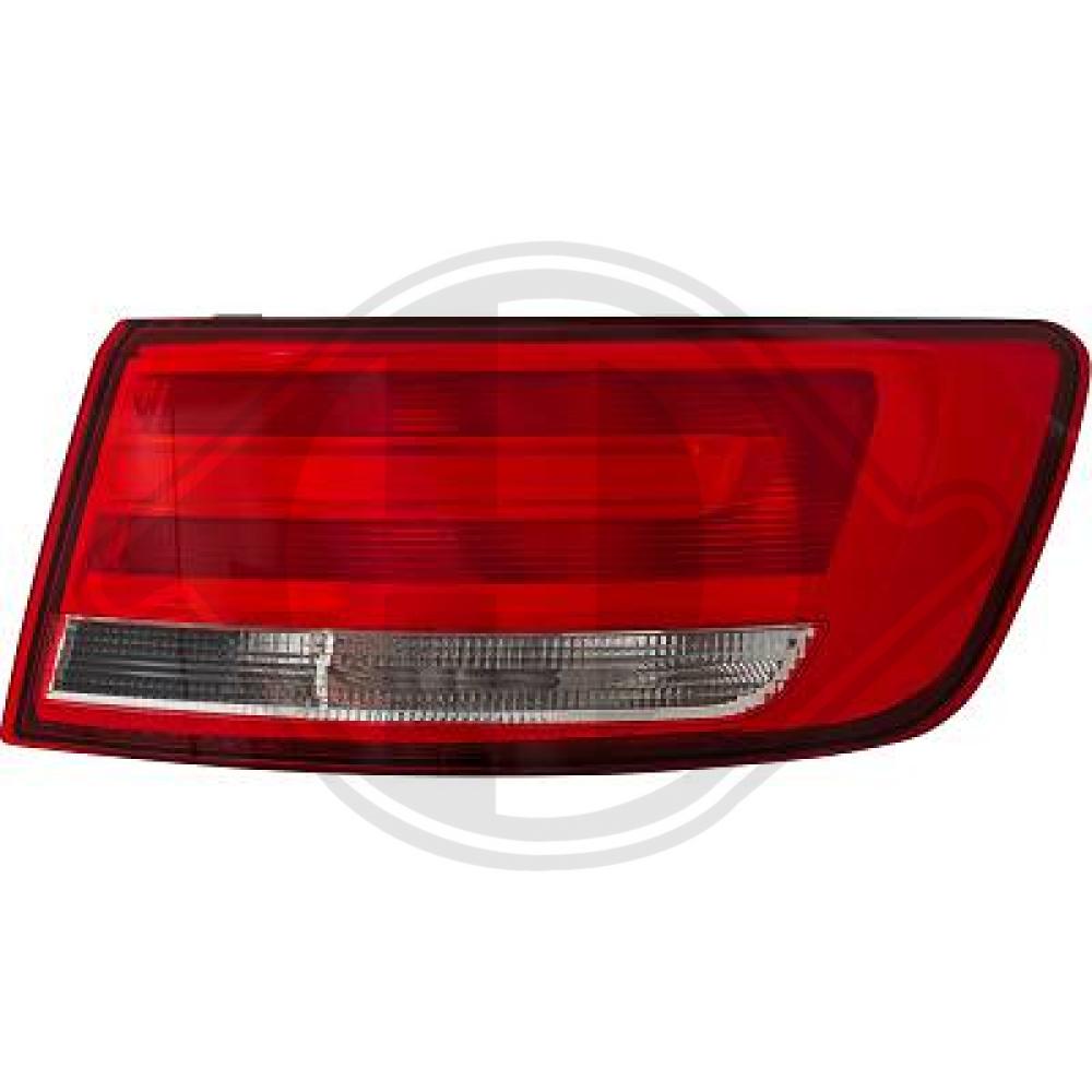 DIEDERICHS Baglygte 1020090 P21W højre for AUDI