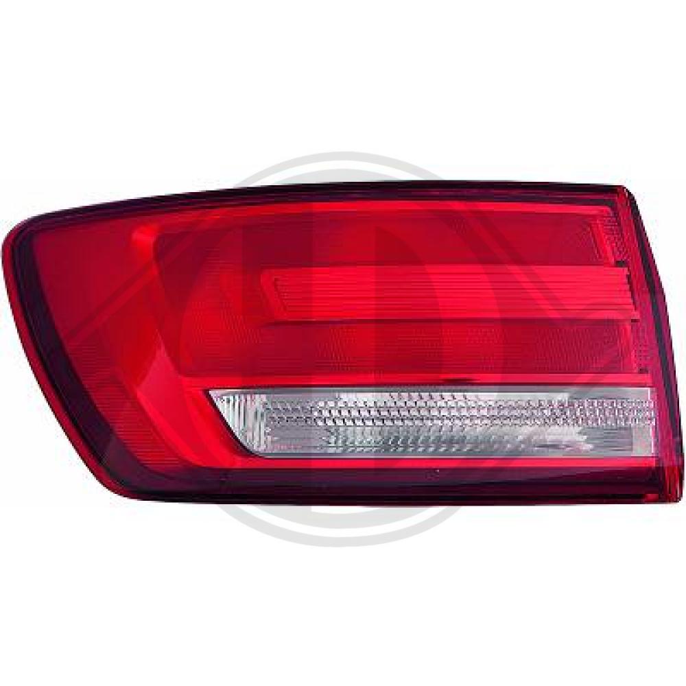 DIEDERICHS Baglygte 1020691 PY21W venstre for AUDI