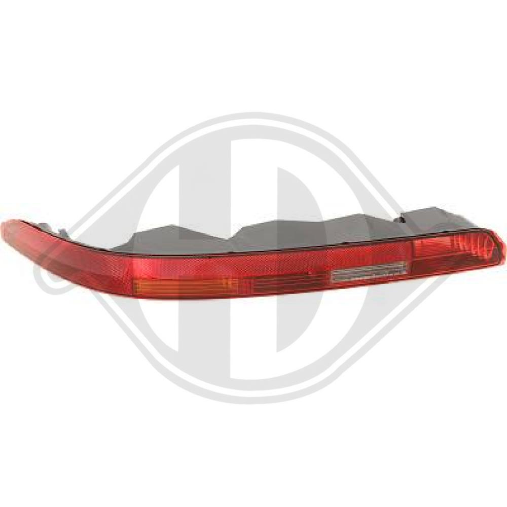 DIEDERICHS Baglygte 1097097 W16W venstre for AUDI