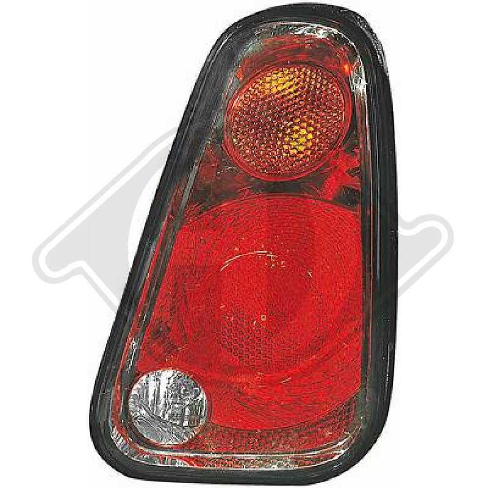 DIEDERICHS Baglygte 1205092 W16W højre for BMW
