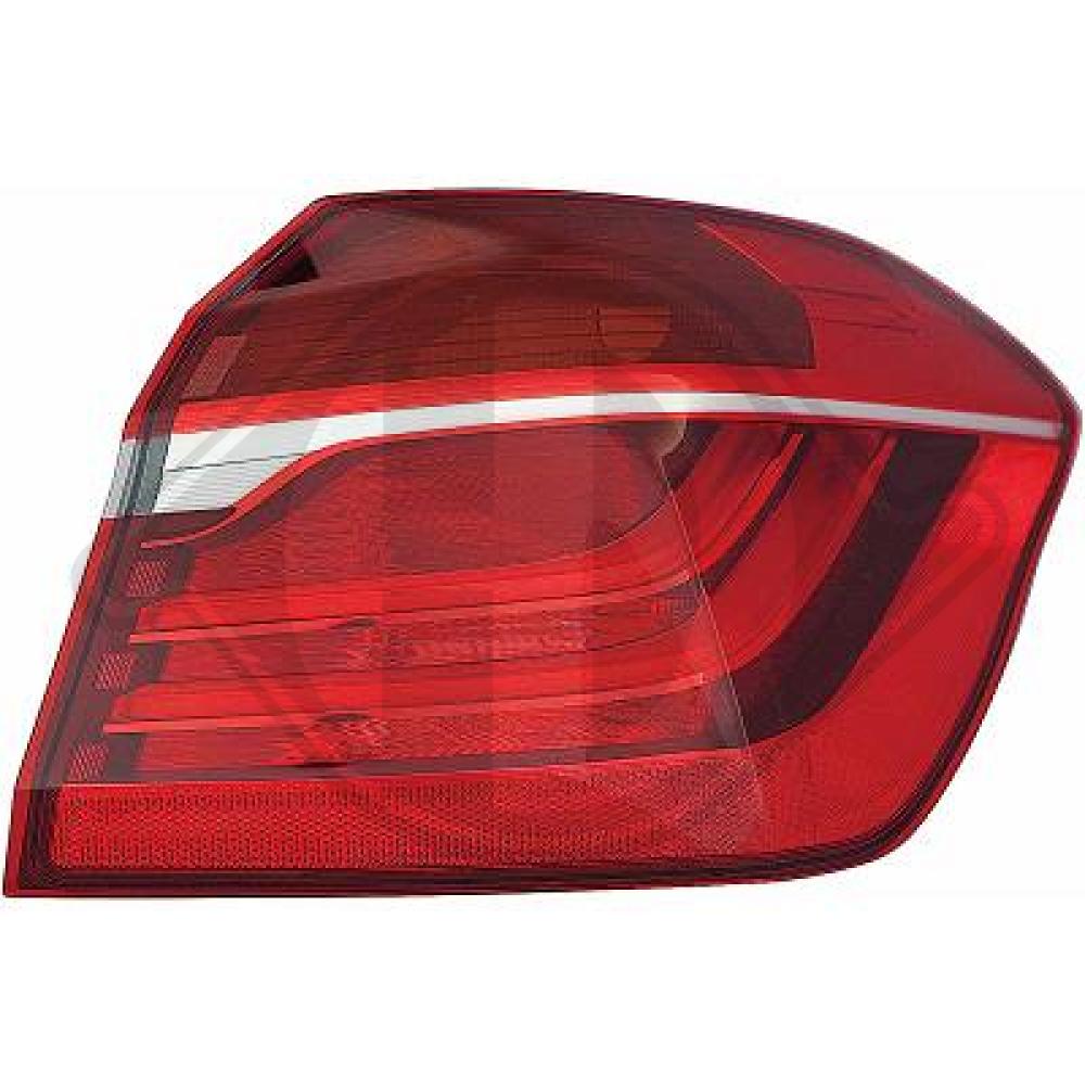 DIEDERICHS Baglygte 1240090 P21W højre for BMW