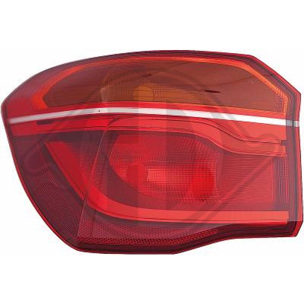 DIEDERICHS Baglygte 1266091 P21W venstre for BMW