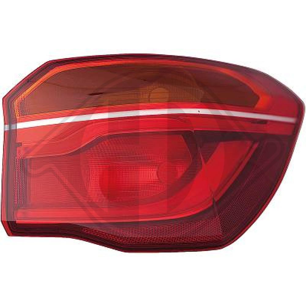 DIEDERICHS Baglygte 1266094 P21W højre for BMW