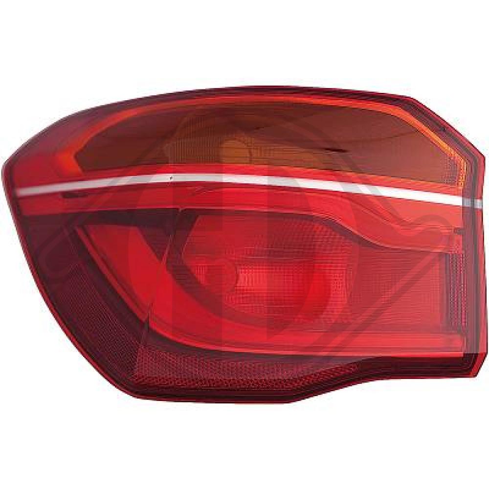 DIEDERICHS Baglygte 1266095 P21W venstre for BMW