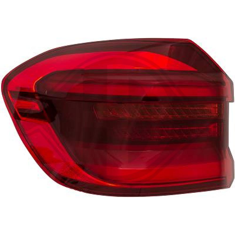 DIEDERICHS Baglygte 1277091 LED venstre for BMW