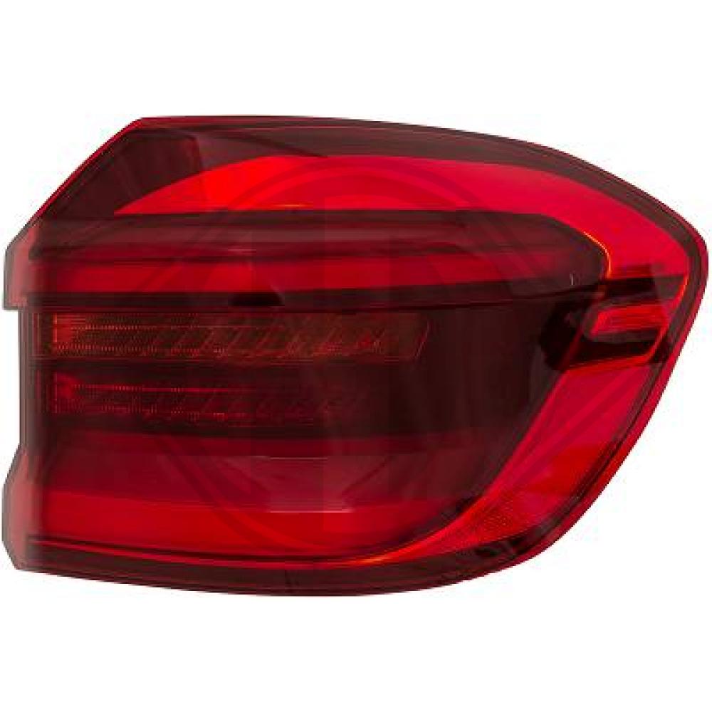 DIEDERICHS Baglygte 1277090 LED højre for BMW