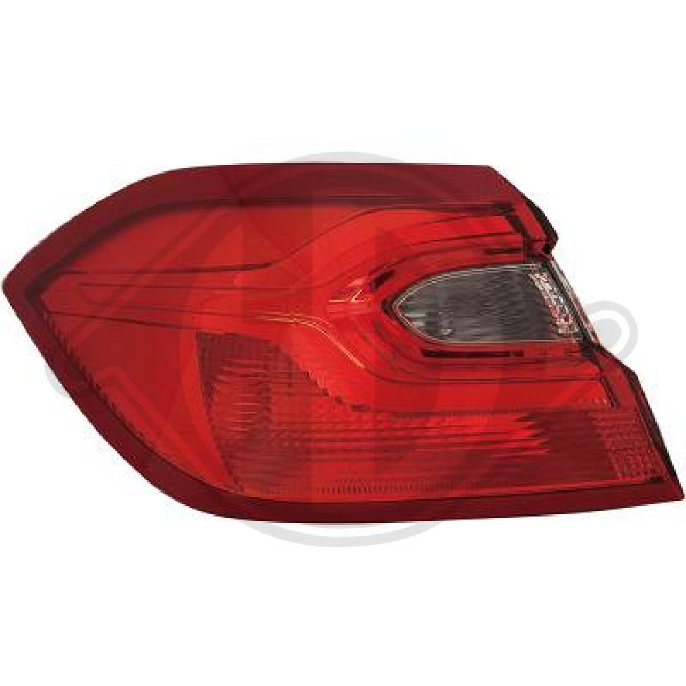 DIEDERICHS Baglygte 1407091 P21W venstre for FORD