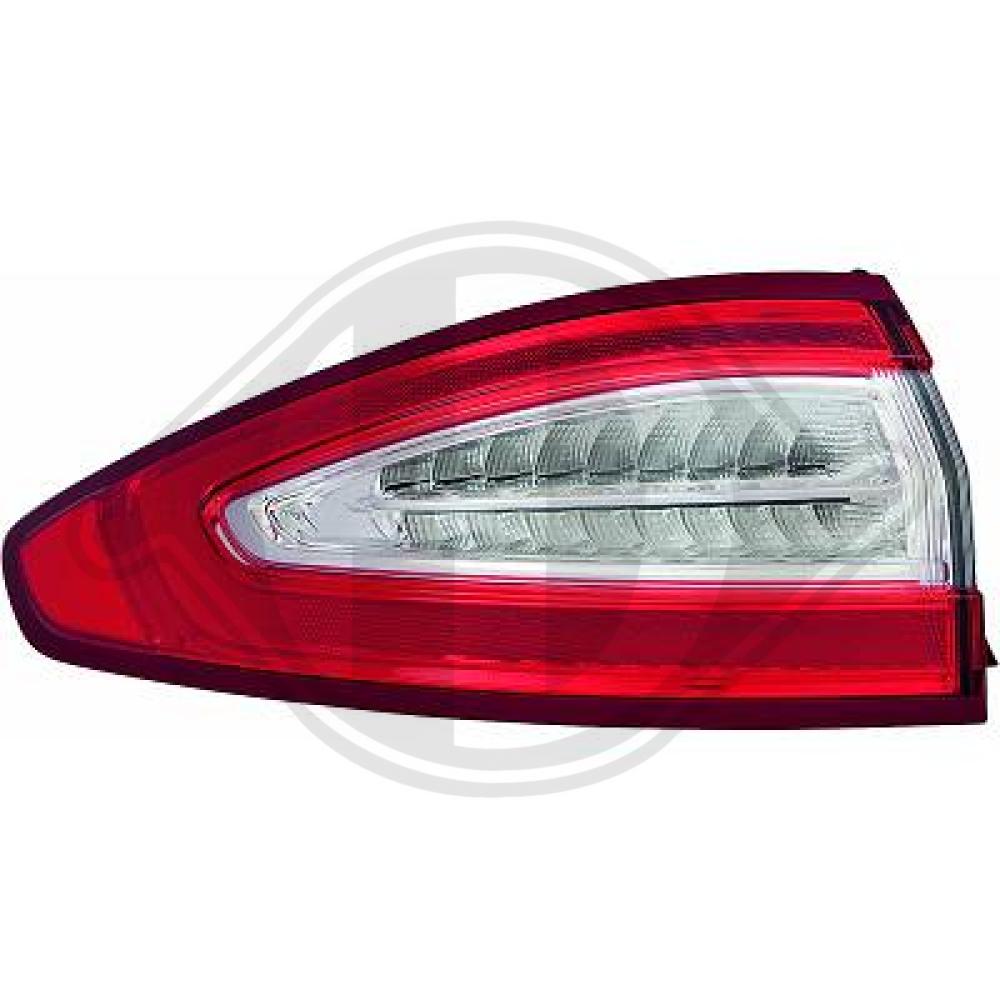 DIEDERICHS Baglygte 1429291 LED venstre for FORD