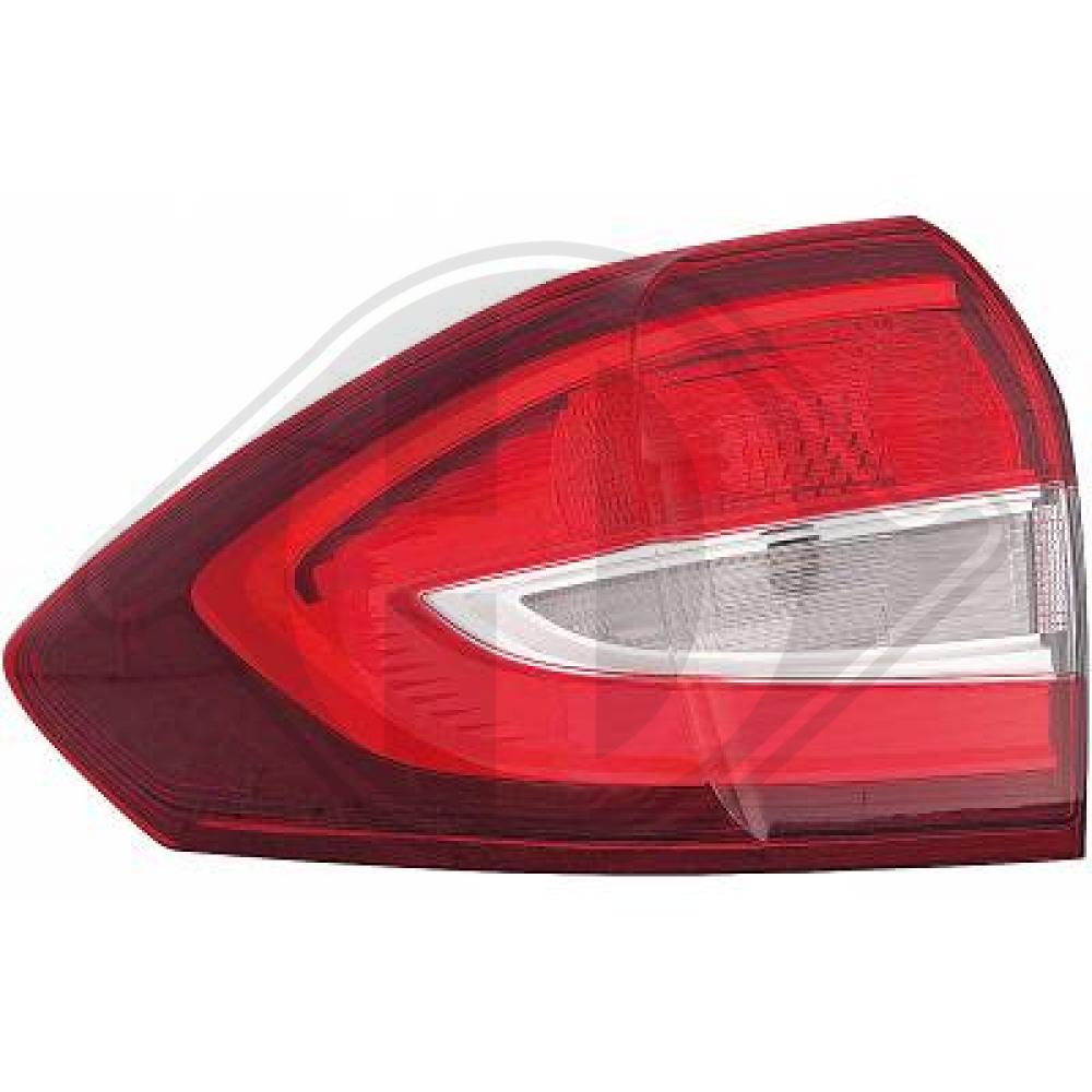 DIEDERICHS Baglygte 1467191 PY21W venstre for FORD