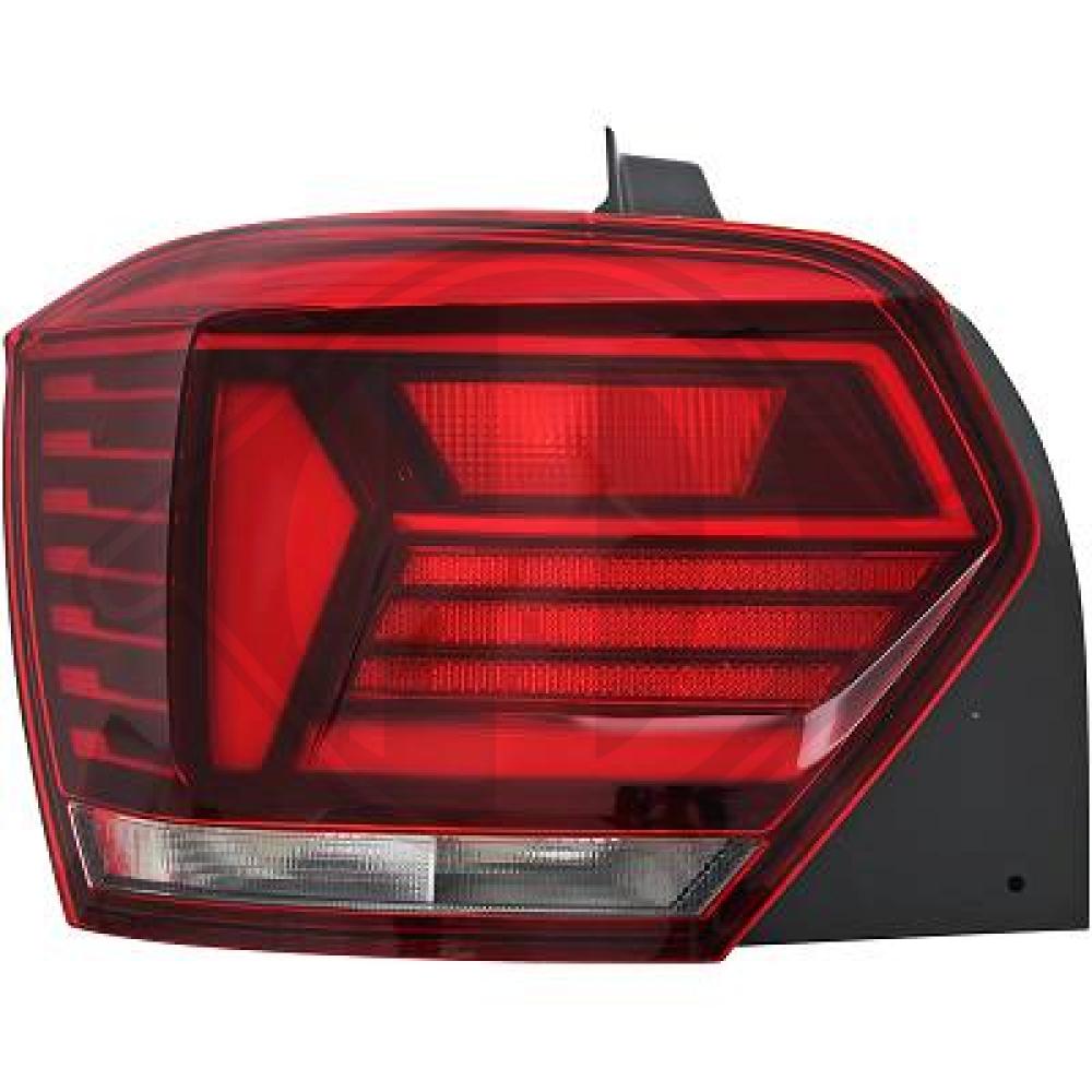DIEDERICHS Baglygte 2209091 H21W venstre for VW