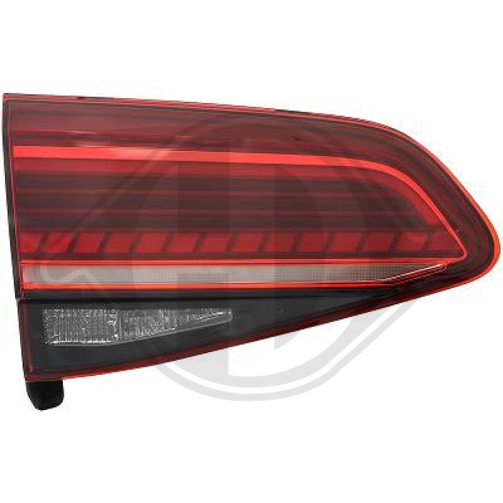 DIEDERICHS Baglygte 2217193 LED venstre for VW