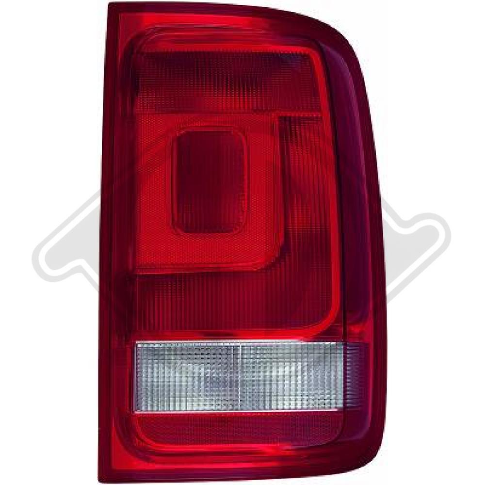 DIEDERICHS Baglygte 2275192 P21W højre for VW