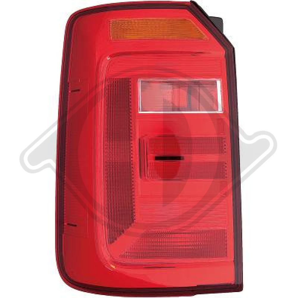 DIEDERICHS Baglygte 2297691 venstre for VW