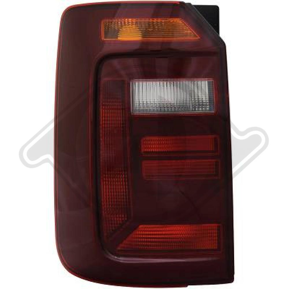 DIEDERICHS Baglygte 2297692 højre for VW