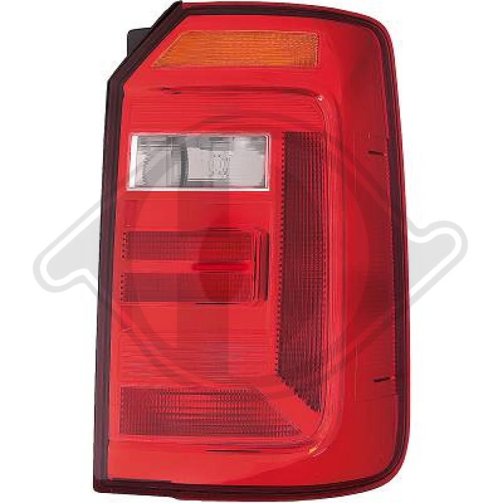 DIEDERICHS Baglygte 2297690 højre for VW
