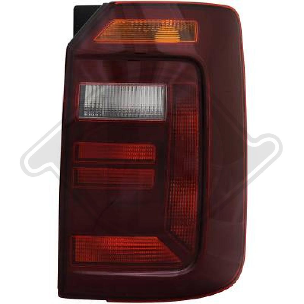 DIEDERICHS Baglygte 2297693 venstre for VW