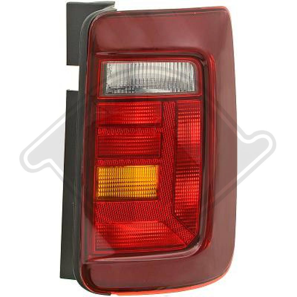 DIEDERICHS Baglygte 2297792 højre for VW