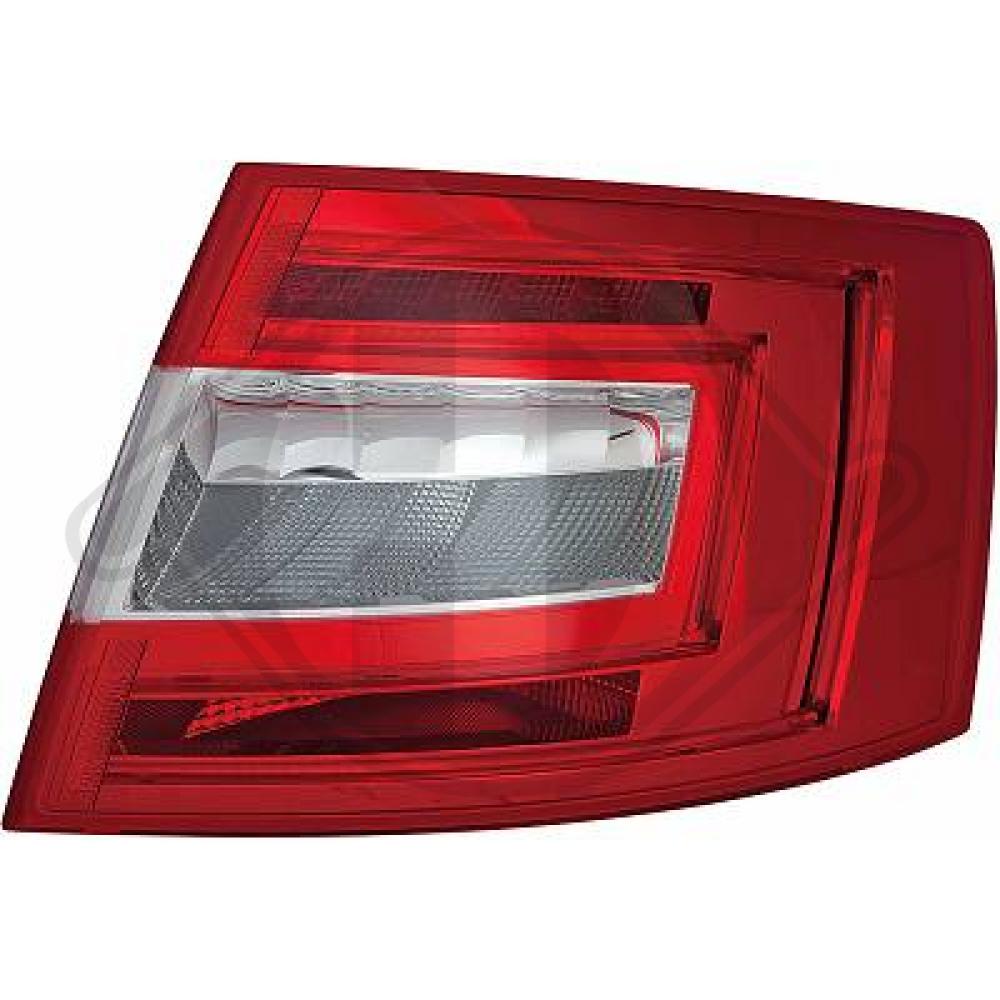 DIEDERICHS Baglygte 7832092 H21W højre for SKODA