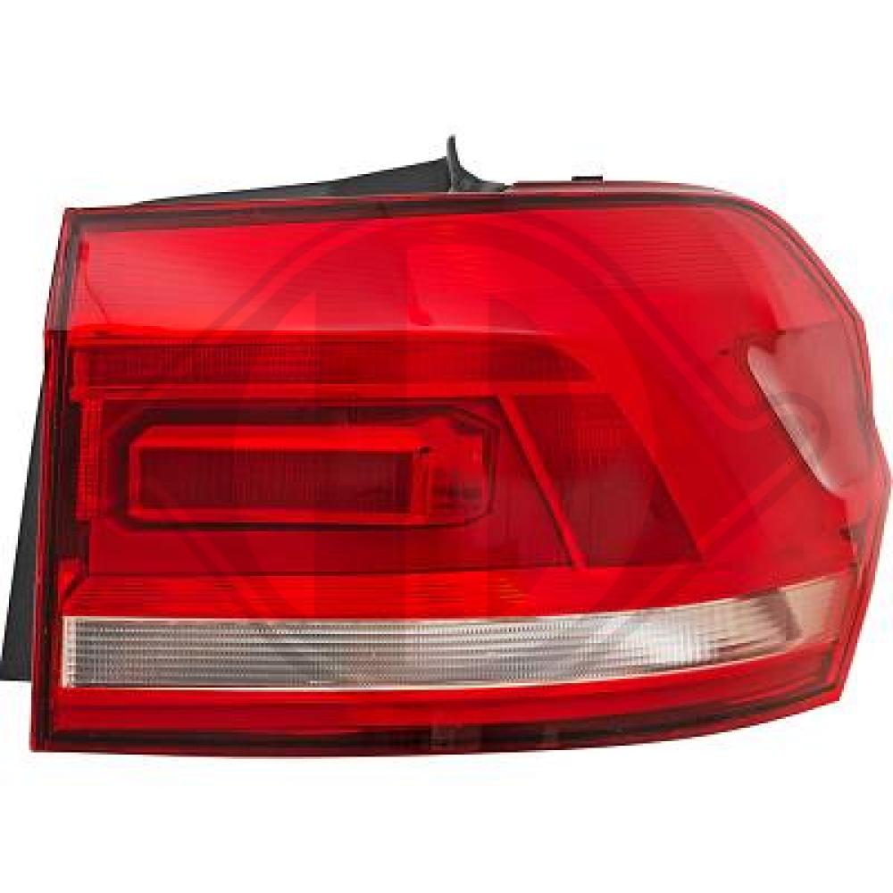 DIEDERICHS Baglygte 2297090 WY21W højre for VW