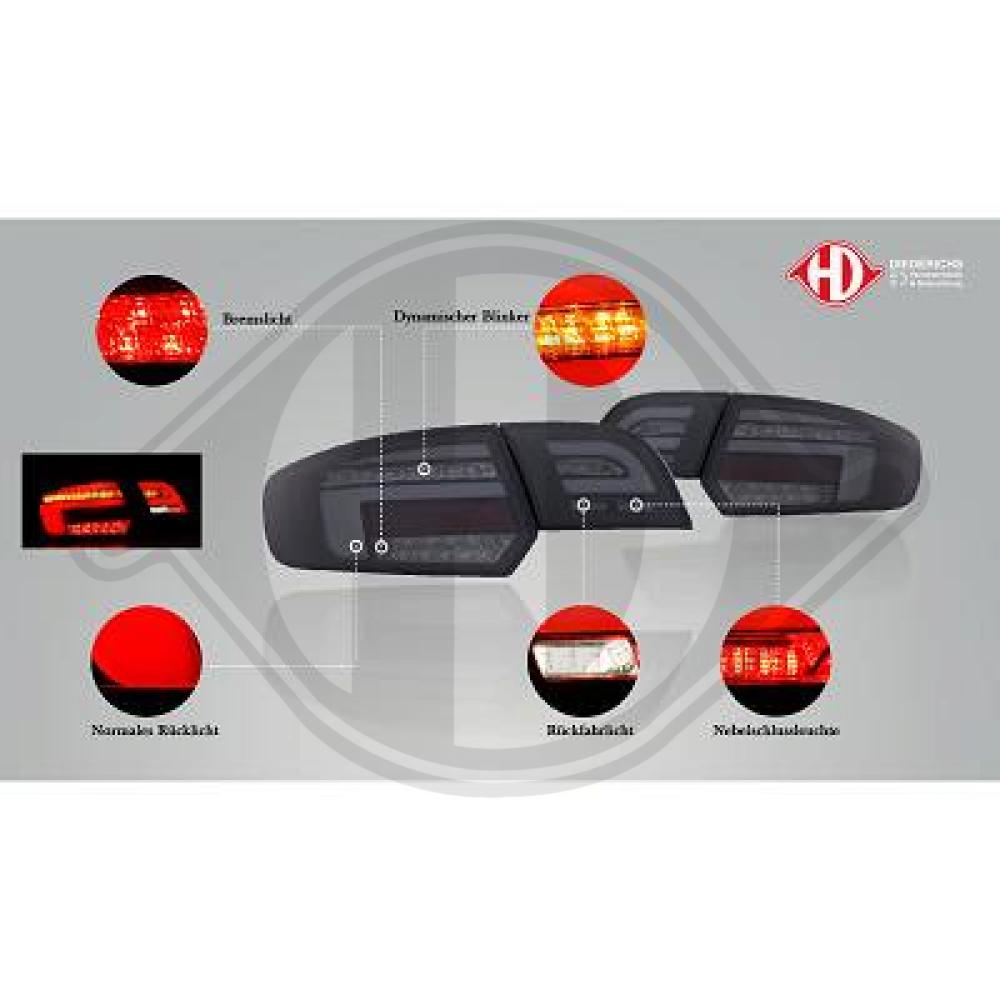 DIEDERICHS Baglygtesæt 1031497 LED