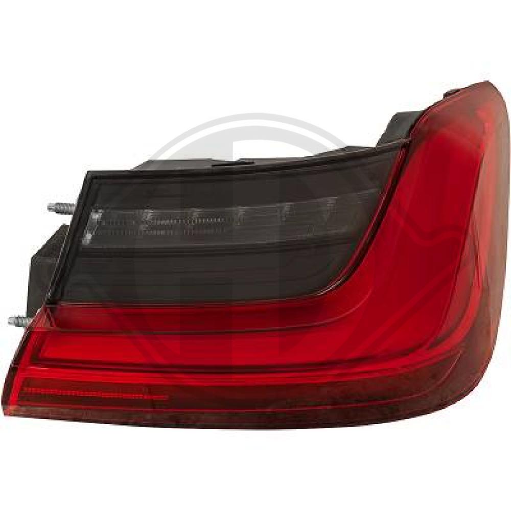 DIEDERICHS Baglygte 1219090 LED højre for BMW