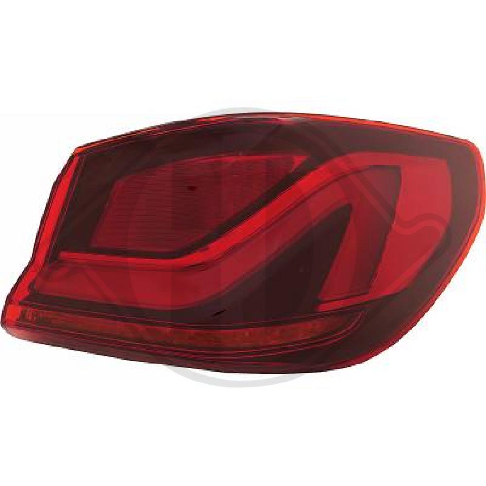 DIEDERICHS Baglygte 1282090 LED højre for BMW