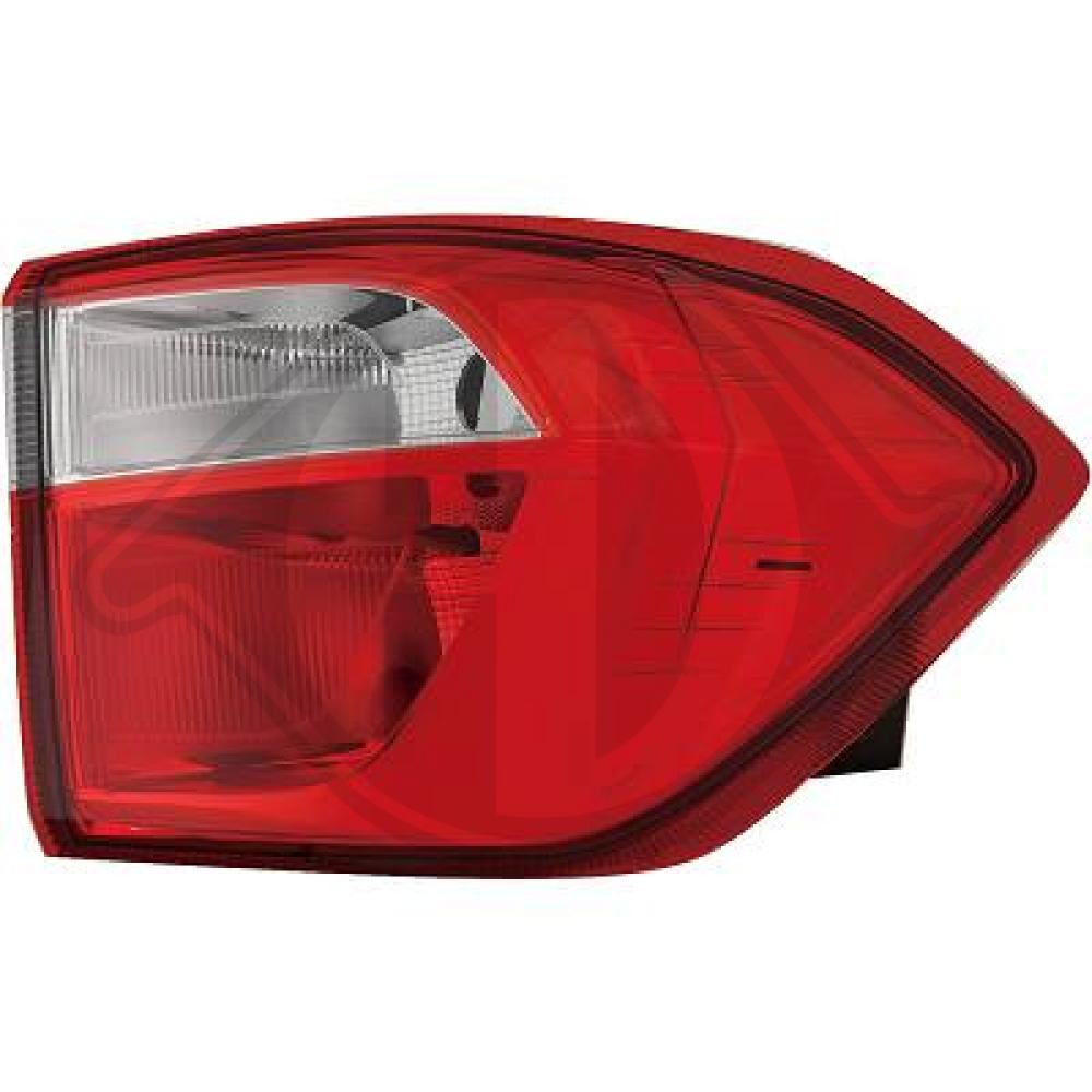 DIEDERICHS Baglygte 1480090 PY21W højre for FORD