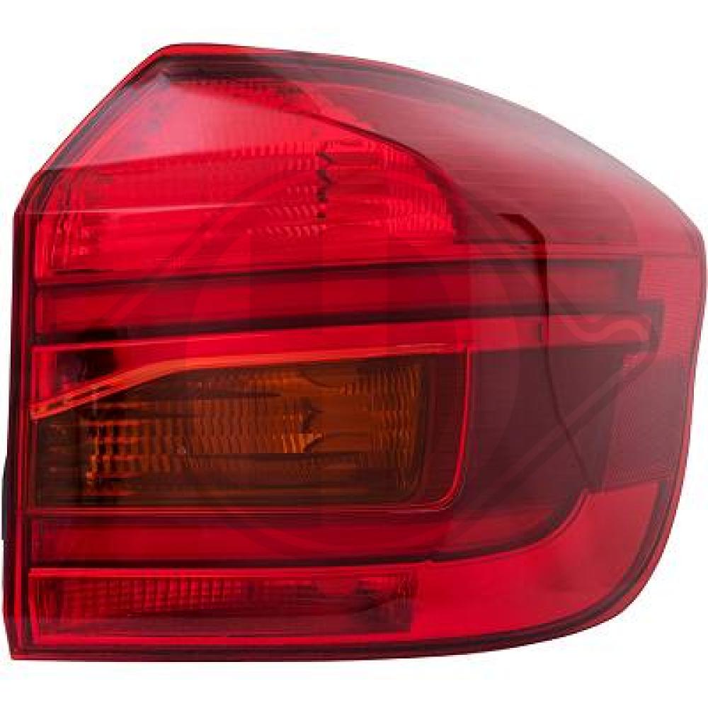 DIEDERICHS Baglygte 1277092 LED højre for BMW