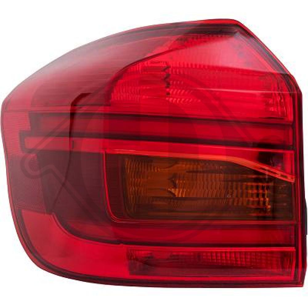 DIEDERICHS Baglygte 1277093 LED venstre for BMW