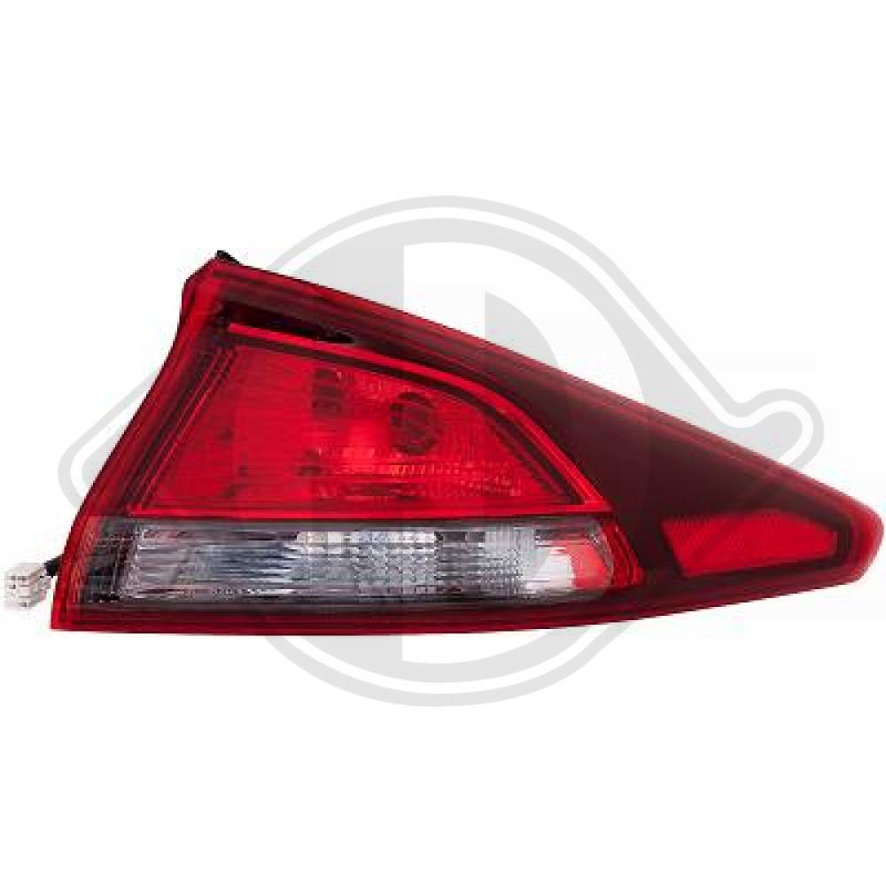 DIEDERICHS Baglygte 6865090 højre for HYUNDAI