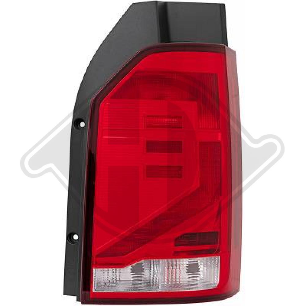 DIEDERICHS Baglygte 2274190 W16W højre for VW