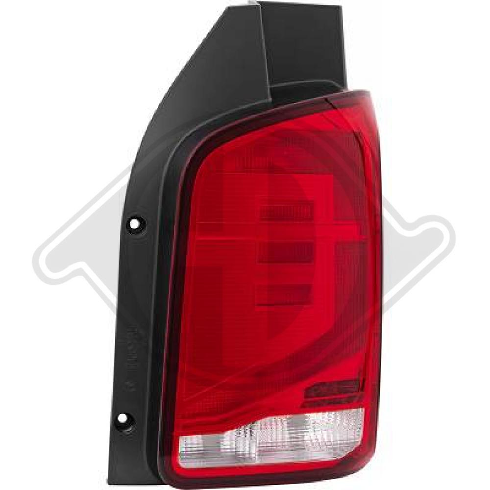 DIEDERICHS Baglygte 2274192 W16W højre for VW