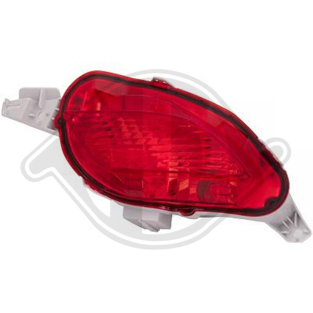 DIEDERICHS Tågebaglygte 6607196 højre for TOYOTA