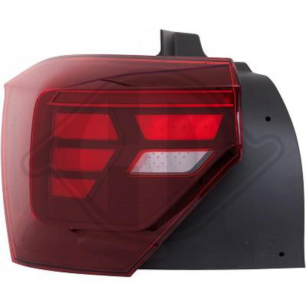DIEDERICHS Baglygte 2209191 LED venstre for VW