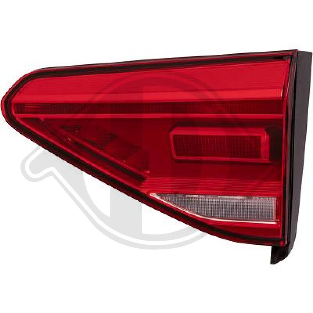 DIEDERICHS Baglygte 2297092 W16W højre for VW