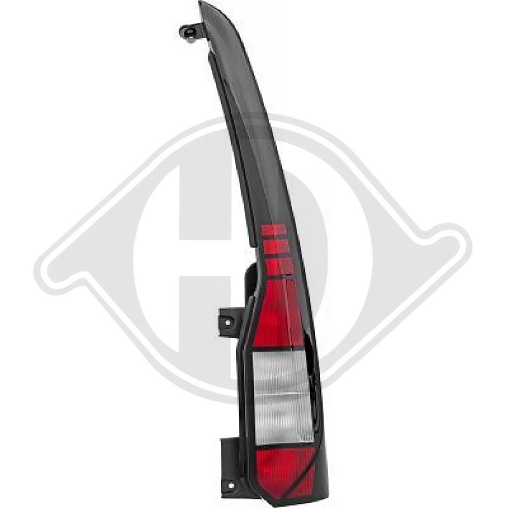 DIEDERICHS Baglygte 2298690 PY21W højre for VW