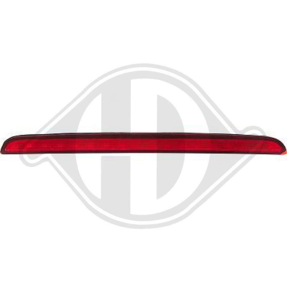 DIEDERICHS Ekstra bremselygte 1031297 midten for AUDI