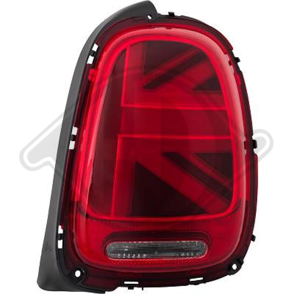 DIEDERICHS Baglygte 1208890 P21W højre for BMW